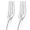 Word Pattern Stainless Steel Fork AJEW-WH0191-008-1