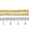 Electroplated Synthetic Non-Magnetic Hematite Beads Strands G-H020-D01-03-4