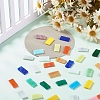 Mosaic Tiles Glass Cabochons DIY-P045-03-4