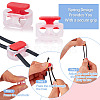 100Pcs 10 Colors Plastic Cord Locks KY-TA0001-66-5