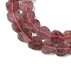 Natural Strawberry Quartz Beads Strands G-M403-A48-03-4