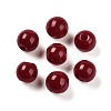 Opaque Solid Color Glass Beads X1-GLAA-N007-6mm-A04-1