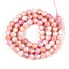 Anti-Tarnish Electroplate Bicone Glass Beads Strands EGLA-T021-6mm-16-04-2