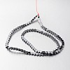 Non-magnetic Synthetic Hematite Bead Strands G-F300-23A-09-2