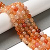 Dyed & Heated Natural Dragon Veins Agate Beads Strands X-G-P539-A01-15-2