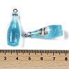 Opaque Resin Pendants RESI-D074-03A-3