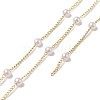 Handmade Plastic Pearl Beaded Chains CHC-C026-01-1