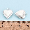 925 Sterling Silver Heart Charms STER-N017-28S-4