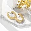 304 Stainless Steel Hoop Earrings for Women EJEW-C096-63G-4