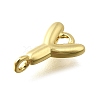 Brass Connector Charms KK-P295-01G-Y-2