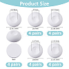 20 Pairs 5 Styles Natural Selenite Craft Doll Eye DIY-FH0009-64-2