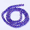 Electroplate Glass Beads Strands LS-EGLA-A034-T1mm-B15-2