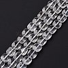 Natural Quartz Crystal Beads Strands G-C238-45-1