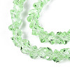 Transparent Glass Beads Strands GLAA-N018-4mm-05-3