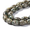 Tibetan Style dZi Beads Strands TDZI-E005-01J-3