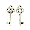 Tibetan Style Alloy Pendants X-TIBEP-16626-AS-RS-1