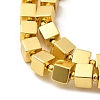 Electroplate Glass Beads Strands EGLA-F166-03A-G-3