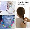 16Pcs 8 Styles UV Plating Rainbow Iridescent Acrylic Beads PACR-TA0001-07-7