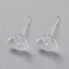 Eco-Friendly Plastic Stud Earrings EJEW-H120-03A-02-1