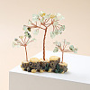 Natural Prehnite Chips Tree of Life Decorations TREE-PW0003-23D-1