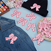 20Pcs Bowknot Embroidery Cloth Iron On/Sew On Patches DIY-FG0007-64A-4