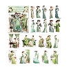 40Pcs Roman Holiday Series PET Stickers PW-WG53C10-04-1