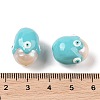 Natural Pearl Enamel Beads PEAR-G014-05B-3