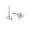 Non-Tarnish 304 Stainless Steel Stud Earring Findings STAS-P210-43P-2