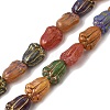 Painted Glass Beads Strands GLAA-Z021-16-5