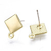 Alloy Stud Earring Findings PALLOY-T064-61LG-RS-2