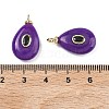 Dyed Natural White Jade  Pendants KK-C251-01A-05-3