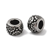 304 Stainless Steel European Beads STAS-S129-11P-1