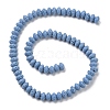 Synthetic Lava Rock Beads Strands G-B087-02A-08-2