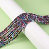 10 Strands Eco-Friendly Handmade Polymer Clay Beads Strands CLAY-SZ0001-62A-4