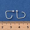 925 Sterling Silver Earring Hooks STER-G037-03S-3