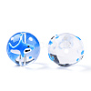 Transparent Handmade Lampwork Beads LAMP-T011-18A-2