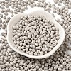 6/0 Opaque Baking Paint Glass Seed Beads SEED-M012-02A-10-2