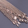 2.5mm Unisex 304 Stainless Steel Rolo Chains Necklaces WT9583-3-1
