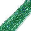 Electroplate Glass Beads Strands EGLA-A034-T1mm-L12-1