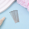 Brass Flat Head Pins KK-YW0004-02D-P-1