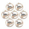 Chinese Style Alloy Pendants LS-RESI-R431-04B-RS-1