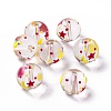 Transparent Glass Beads LAMP-B021-03A-09-1