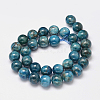 Natural Apatite Beads Strands G-F617-01-12mm-2