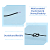 10.94 Yards 1Set Round Polyester Elastic Cords OCOR-NB0001-96B-3