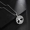 Non-Tarnish 201 Stainless Steel Pendant Necklaces for Man NJEW-Q336-04C-P-2