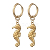 Ocean 304 Stainless Steel Hoop Dangle Earrings for Women EJEW-JE07267-01-4