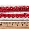 Two Tone Polyester Crochet Lace Trim OCOR-Q058-18-2