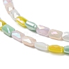 Electroplate Glass Beads Strands EGLA-P065-02A-02-3