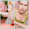 2 Pcs Brass Pendants KK-TA0003-11P-7