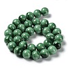 Natural Malachite Beads Strands G-F571-27AB1-14mm-7